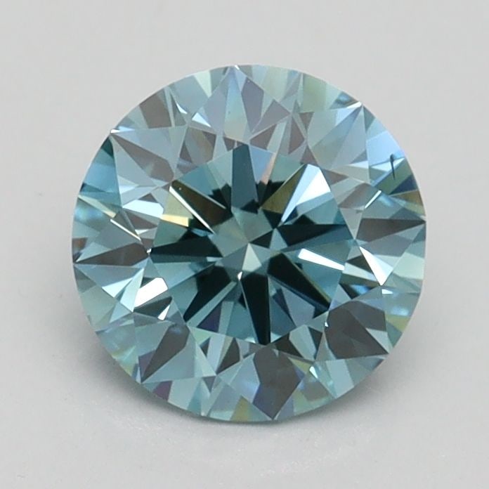Ideal Loose Diamond - ROUND 1.2ct Fancy Vivid Greenish Blue VS2: Ideal Loose Diamond - ROUND 1.2ct Fancy Vivid Greenish Blue VS2 Source: This is a real non-mined Diamond that has been grown in a lab Shape: ROUND Carats: 1.2 Color: Fancy Vivid Greenish Blue Certific