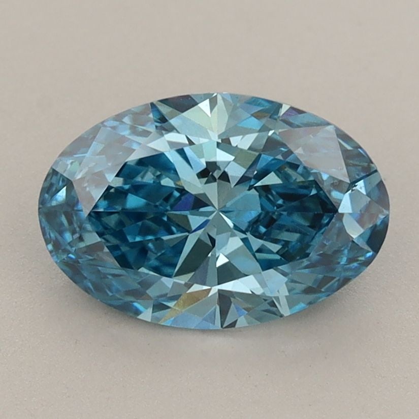 Loose Diamond - OVAL 1.6ct Fancy Vivid Blue VS1: Loose Diamond - OVAL 1.6ct Fancy Vivid Blue VS1 Source: This is a real non-mined Diamond that has been grown in a lab Shape: OVAL Carats: 1.6 Color: Fancy Vivid Blue Certification: IGI Video: