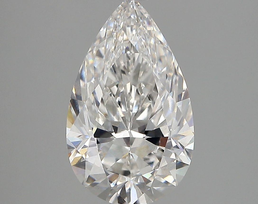 Loose Diamond - PEAR 2.75ct F VS1: Loose Diamond - PEAR 2.75ct F VS1 Source: This is a real non-mined Diamond that has been grown in a lab Shape: PEAR Carats: 2.75 Color: F Clarity: VS1 Certification: IGI Video: