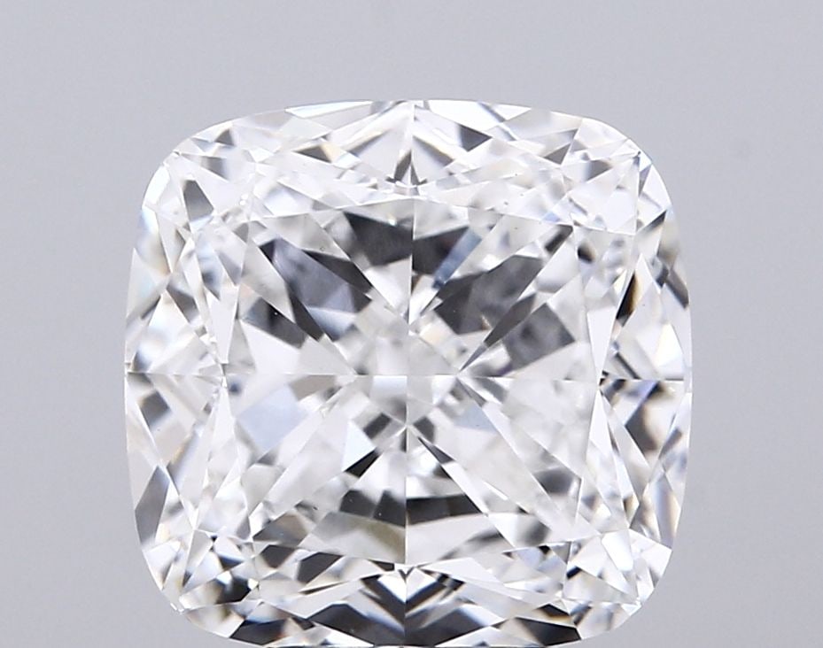 Loose Diamond - CUSHION MODIFIED 6.05ct F VS1: Loose Diamond - CUSHION MODIFIED 6.05ct F VS1 Source: This is a real non-mined Diamond that has been grown in a lab Shape: CUSHION MODIFIED Carats: 6.05 Color: F Clarity: VS1 Certification: IGI Video: