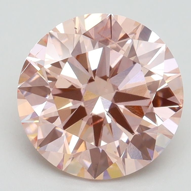 Loose Diamond - ROUND 2.54ct Fancy Intense Pink SI2: Loose Diamond - ROUND 2.54ct Fancy Intense Pink SI2 Source: This is a real non-mined Diamond that has been grown in a lab Shape: ROUND Carats: 2.54 Color: Fancy Intense Pink Certification: IGI Video: