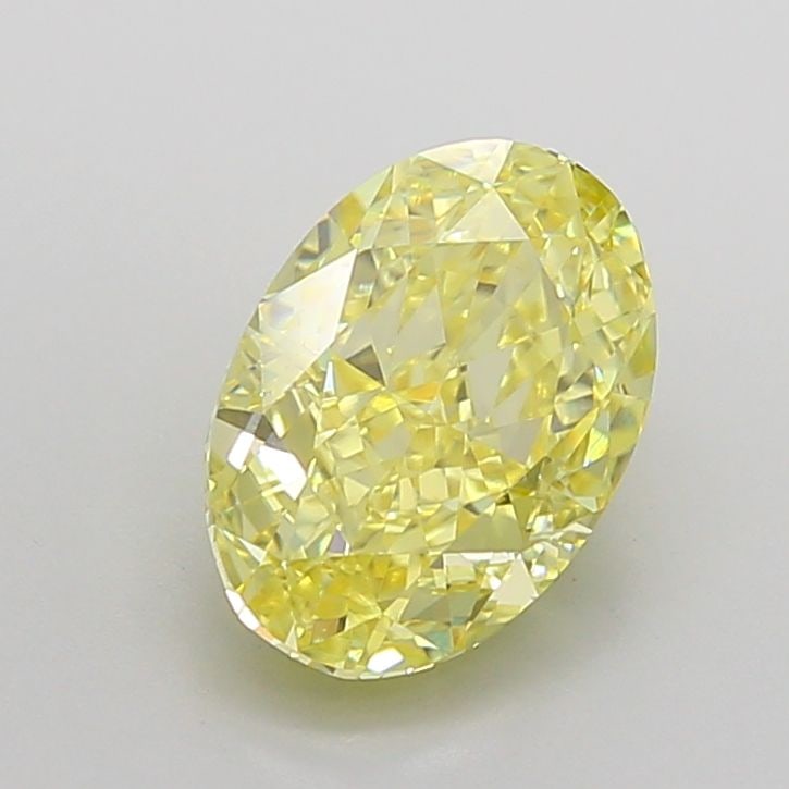 Loose Diamond - OVAL 2.04ct Fancy Intense Yellow VS1: Loose Diamond - OVAL 2.04ct Fancy Intense Yellow VS1 Source: This is a real non-mined Diamond that has been grown in a lab Shape: OVAL Carats: 2.04 Color: Fancy Intense Yellow Certification: IGI Video