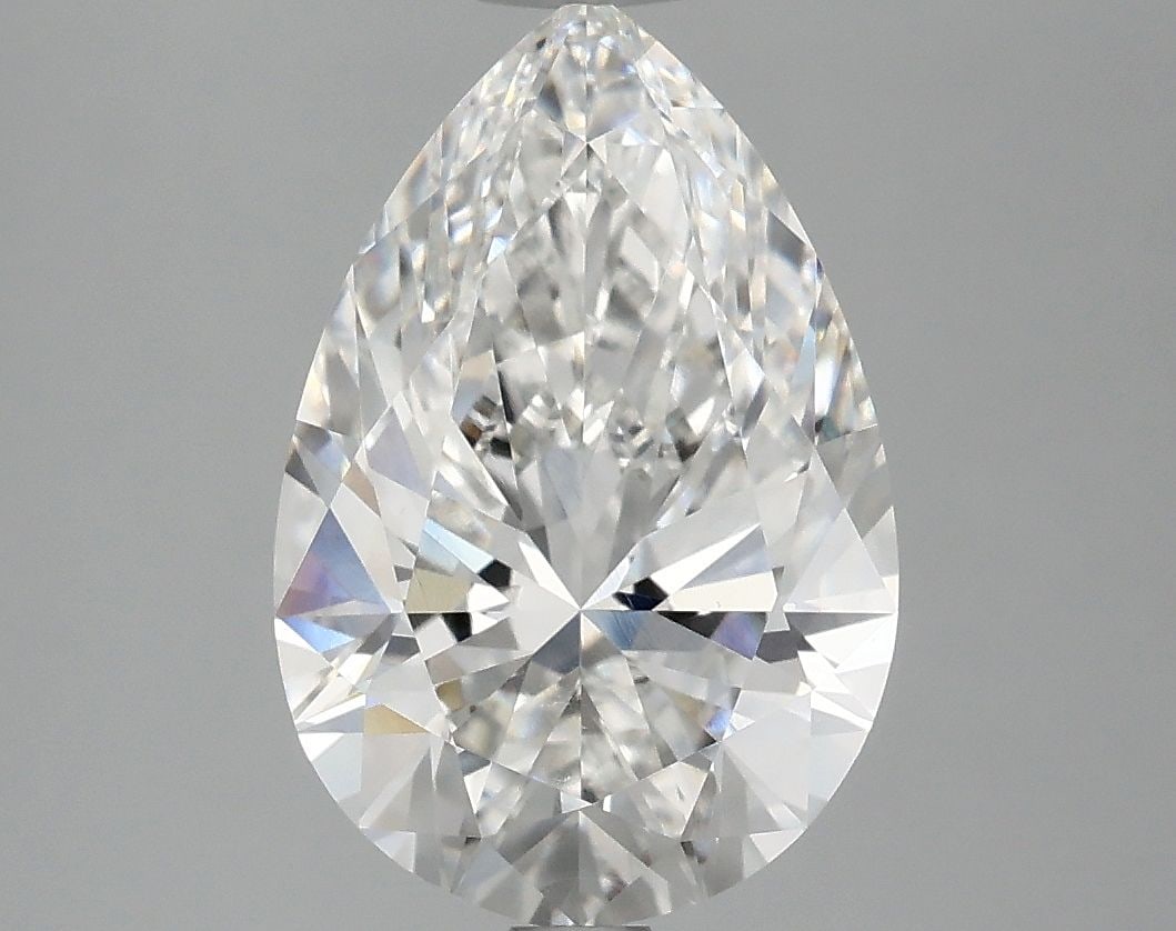 Loose Diamond - PEAR 3.08ct E VVS2: Loose Diamond - PEAR 3.08ct E VVS2 Source: This is a real non-mined Diamond that has been grown in a lab Shape: PEAR Carats: 3.08 Color: E Clarity: VVS2 Certification: IGI Video: