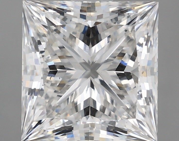 Loose Diamond - PRINCESS 2.93ct F VS2: Loose Diamond - PRINCESS 2.93ct F VS2 Source: This is a real non-mined Diamond that has been grown in a lab Shape: PRINCESS Carats: 2.93 Color: F Clarity: VS2 Certification: IGI Video: