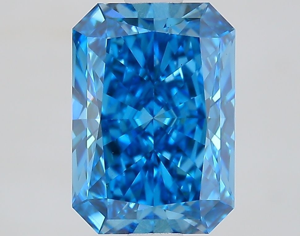 Loose Diamond - RADIANT 1.76ct Fancy Vivid Blue VS1 (1 of 1)