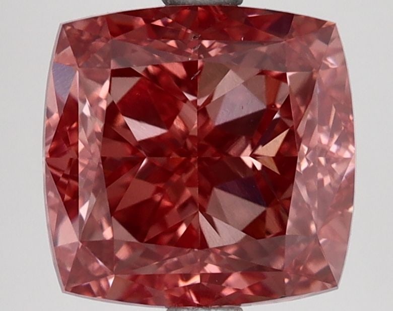 Loose Diamond - CUSHION MODIFIED 3.71ct Fancy Vivid Brownish Pink VS2: Loose Diamond - CUSHION MODIFIED 3.71ct Fancy Vivid Brownish Pink VS2 Source: This is a real non-mined Diamond that has been grown in a lab Shape: CUSHION MODIFIED Carats: 3.71 Color: Fancy Vivid Brow