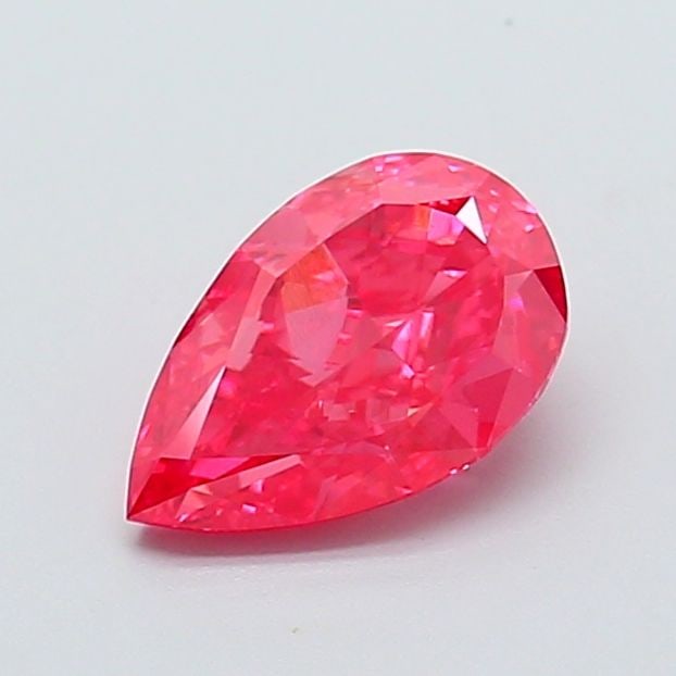 Loose Diamond - PEAR 1.13ct Fancy Vivid Pink VS1: Loose Diamond - PEAR 1.13ct Fancy Vivid Pink VS1 Source: This is a real non-mined Diamond that has been grown in a lab Shape: PEAR Carats: 1.13 Color: Fancy Vivid Pink Certification: IGI Video: