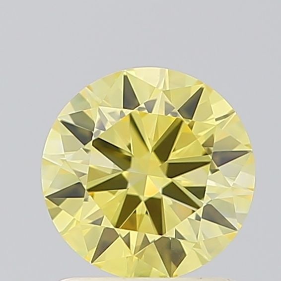 Ideal Loose Diamond - ROUND 1.04ct Fancy Vivid Yellow IF: Ideal Loose Diamond - ROUND 1.04ct Fancy Vivid Yellow IF Source: This is a real non-mined Diamond that has been grown in a lab Shape: ROUND Carats: 1.04 Color: Fancy Vivid Yellow Certification: IGI Vi