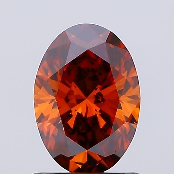 Loose Diamond - OVAL 1.0ct Fancy Vivid Red VS1: Loose Diamond - OVAL 1.0ct Fancy Vivid Red VS1 Source: This is a real non-mined Diamond that has been grown in a lab Shape: OVAL Carats: 1.0 Color: Fancy Vivid Red Certification: NONE Video: