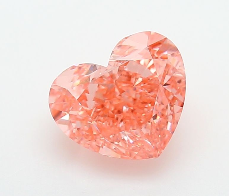 Loose Diamond - HEART 2.09ct Fancy Vivid Pink VVS2: Loose Diamond - HEART 2.09ct Fancy Vivid Pink VVS2 Source: This is a real non-mined Diamond that has been grown in a lab Shape: HEART Carats: 2.09 Color: Fancy Vivid Pink Certification: IGI Video: