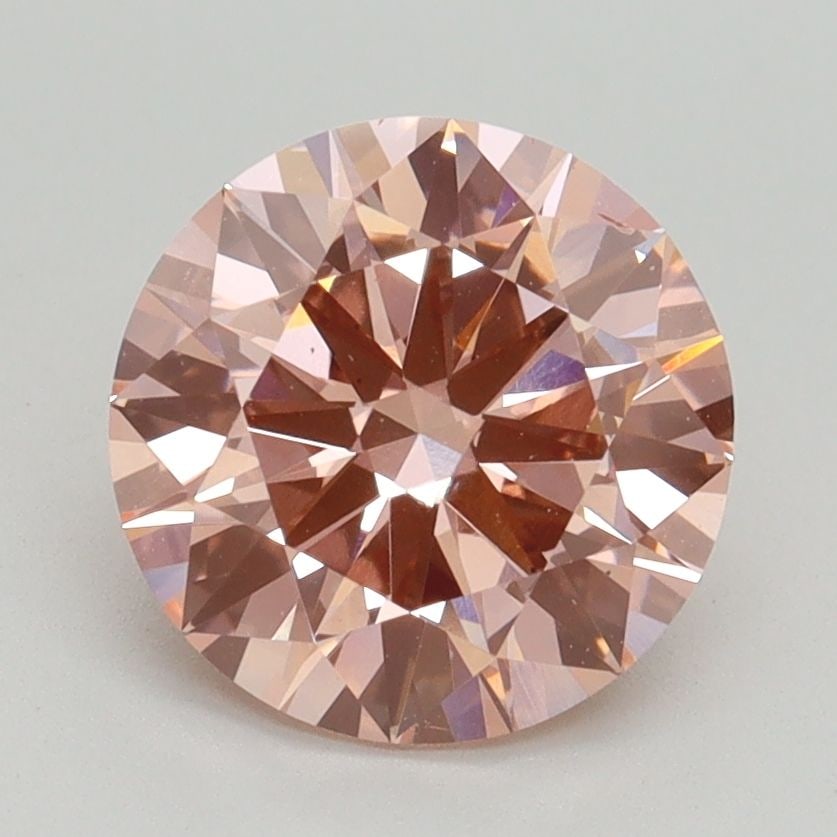 Loose Diamond - ROUND 2.12ct Fancy Intense Pink VS2: Loose Diamond - ROUND 2.12ct Fancy Intense Pink VS2 Source: This is a real non-mined Diamond that has been grown in a lab Shape: ROUND Carats: 2.12 Color: Fancy Intense Pink Certification: IGI Video: