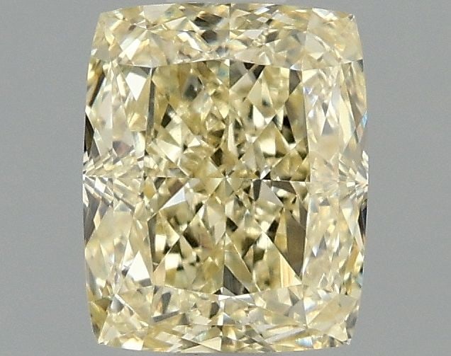 Loose Diamond - CUSHION MODIFIED 1.01ct Fancy Yellow VS1: Loose Diamond - CUSHION MODIFIED 1.01ct Fancy Yellow VS1 Source: This is a real non-mined Diamond that has been grown in a lab Shape: CUSHION MODIFIED Carats: 1.01 Color: Fancy Yellow Certification: I