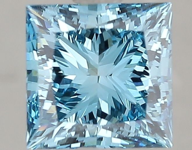 Loose Diamond - PRINCESS 2.22ct Fancy Vivid Blue VS1: Loose Diamond - PRINCESS 2.22ct Fancy Vivid Blue VS1 Source: This is a real non-mined Diamond that has been grown in a lab Shape: PRINCESS Carats: 2.22 Color: Fancy Vivid Blue Certification: IGI Video