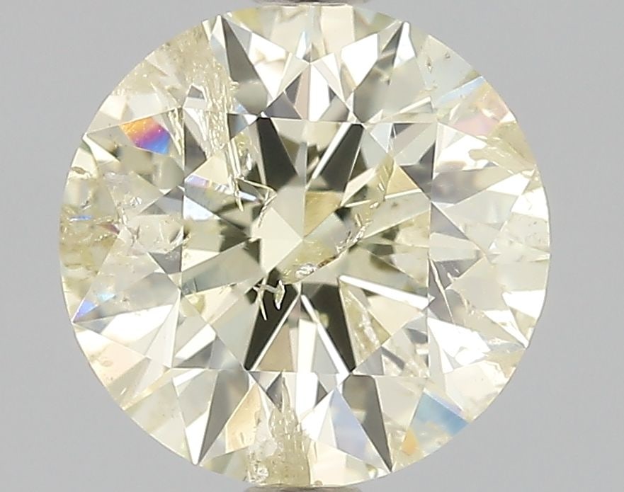 Loose Diamond - ROUND 1.74ct O-P I2: Loose Diamond - ROUND 1.74ct O-P I2 Source: Natural Shape: ROUND Carats: 1.74 Color: O-P Certification: NONE Video: