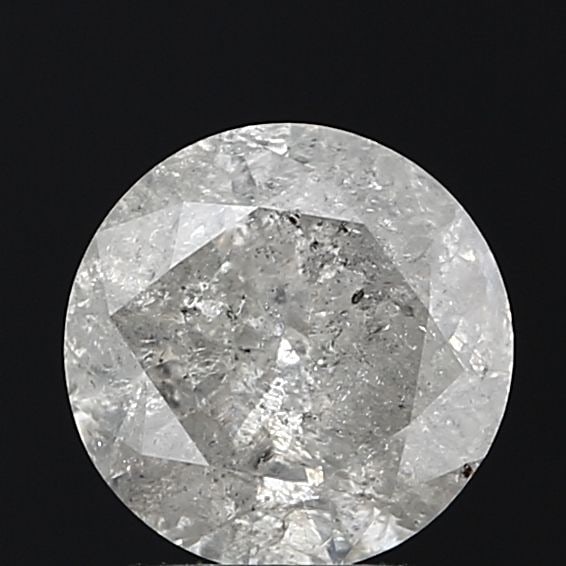 Loose Diamond - ROUND 2.04ct Salt and Pepper VVS2: Loose Diamond - ROUND 2.04ct Salt and Pepper VVS2 Source: Natural Shape: ROUND Carats: 2.04 Color: Salt and Pepper Certification: NONE Video: