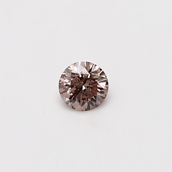 Loose Diamond - ROUND 0.12ct Fancy Brown Pink I1: Loose Diamond - ROUND 0.12ct Fancy Brown Pink I1 Source: Natural Shape: ROUND Carats: 0.12 Color: Fancy Brown Pink Certification: GIA Video: