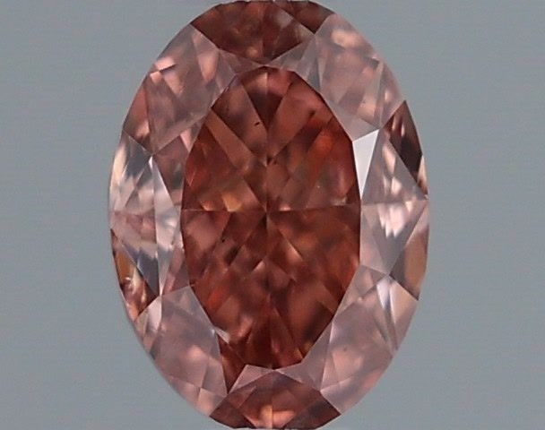 Loose Diamond - OVAL 0.26ct Fancy Deep Orangey Pink SI1: Loose Diamond - OVAL 0.26ct Fancy Deep Orangey Pink SI1 Source: Natural Shape: OVAL Carats: 0.26 Color: Fancy Deep Orangey Pink Certification: GIA Video: