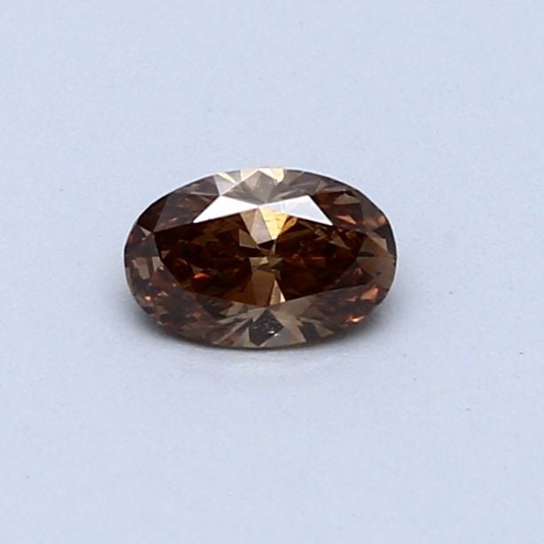 Loose Diamond - OVAL 0.28ct Fancy Orangey Brown VS2 (1 of 1)