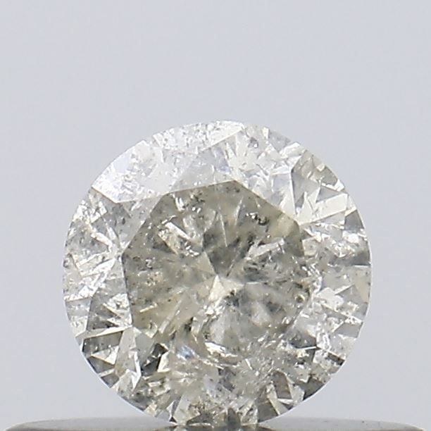 Loose Diamond - ROUND 0.33ct Salt and Pepper I3: Loose Diamond - ROUND 0.33ct Salt and Pepper I3 Source: Natural Shape: ROUND Carats: 0.33 Color: Salt and Pepper Certification: NONE Video: