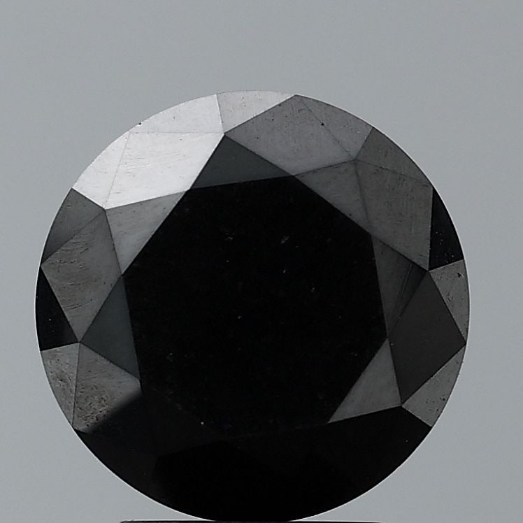 Loose Diamond - ROUND 0.88ct Black VVS2: Loose Diamond - ROUND 0.88ct Black VVS2 Source: Natural Shape: ROUND Carats: 0.88 Color: Black Certification: NONE Video:
