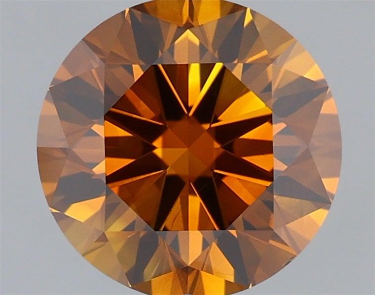 Loose Diamond - ROUND 1.2ct Fancy Deep Orangey Brown VS2: Loose Diamond - ROUND 1.2ct Fancy Deep Orangey Brown VS2 Source: Natural Shape: ROUND Carats: 1.2 Color: Fancy Deep Orangey Brown Certification: GIA Video:
