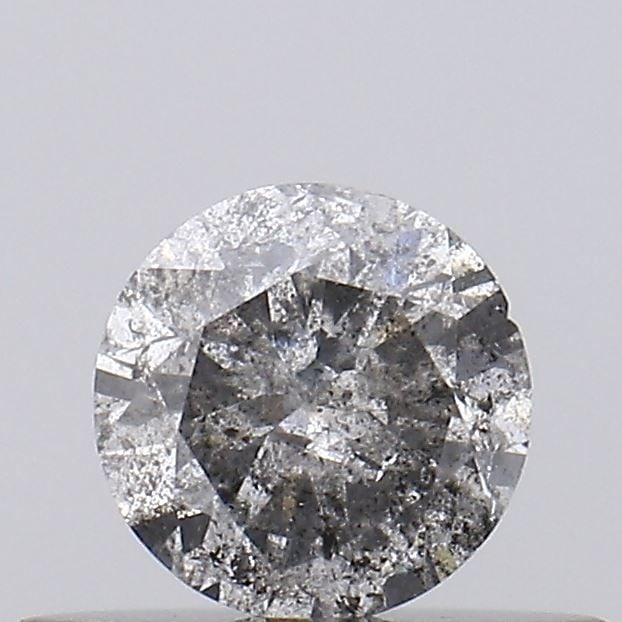 Loose Diamond - ROUND 0.29ct Salt and Pepper I3: Loose Diamond - ROUND 0.29ct Salt and Pepper I3 Source: Natural Shape: ROUND Carats: 0.29 Color: Salt and Pepper Certification: NONE Video: