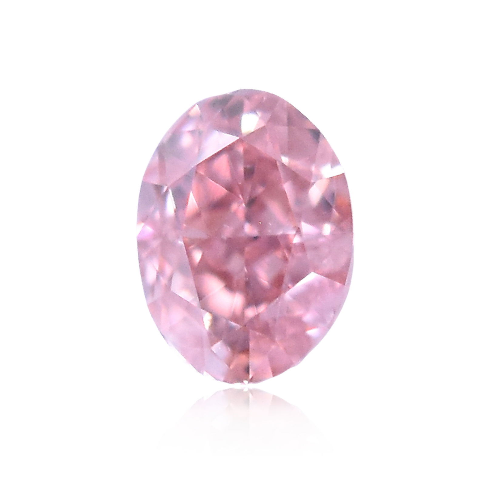 Loose Diamond - OVAL 0.11ct Fancy Intense Pink: Loose Diamond - OVAL 0.11ct Fancy Intense Pink Source: Natural Shape: OVAL Carats: 0.11 Color: Fancy Intense Pink Certification: GIA Video:
