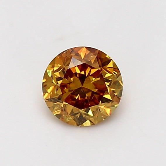 Loose Diamond - ROUND 0.65ct Fancy Deep Yellow I1: Loose Diamond - ROUND 0.65ct Fancy Deep Yellow I1 Source: Natural Shape: ROUND Carats: 0.65 Color: Fancy Deep Yellow Certification: GIA Video: