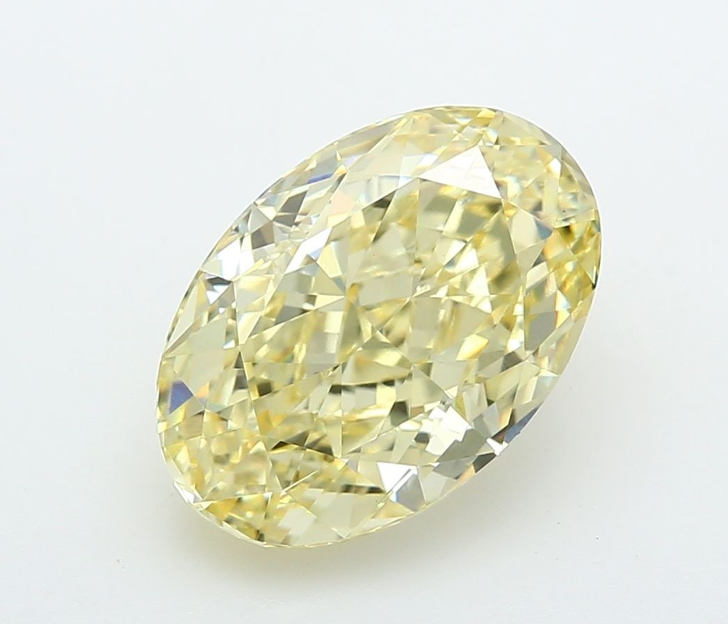 Loose Diamond - OVAL 5.06ct Fancy Yellow VS1 (1 of 1)