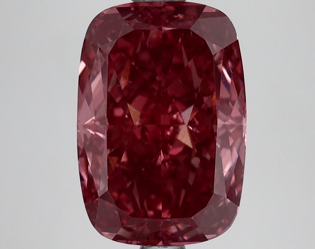Loose Diamond - CUSHION MODIFIED 3.69ct Fancy Vivid Pink VS1: Loose Diamond - CUSHION MODIFIED 3.69ct Fancy Vivid Pink VS1 Source: This is a real non-mined Diamond that has been grown in a lab Shape: CUSHION MODIFIED Carats: 3.69 Color: Fancy Vivid Pink Certific