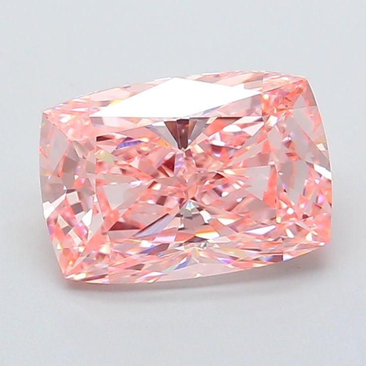 Loose Diamond - CUSHION MODIFIED 3.51ct Fancy Vivid Pink VVS2: Loose Diamond - CUSHION MODIFIED 3.51ct Fancy Vivid Pink VVS2 Source: This is a real non-mined Diamond that has been grown in a lab Shape: CUSHION MODIFIED Carats: 3.51 Color: Fancy Vivid Pink Certifi