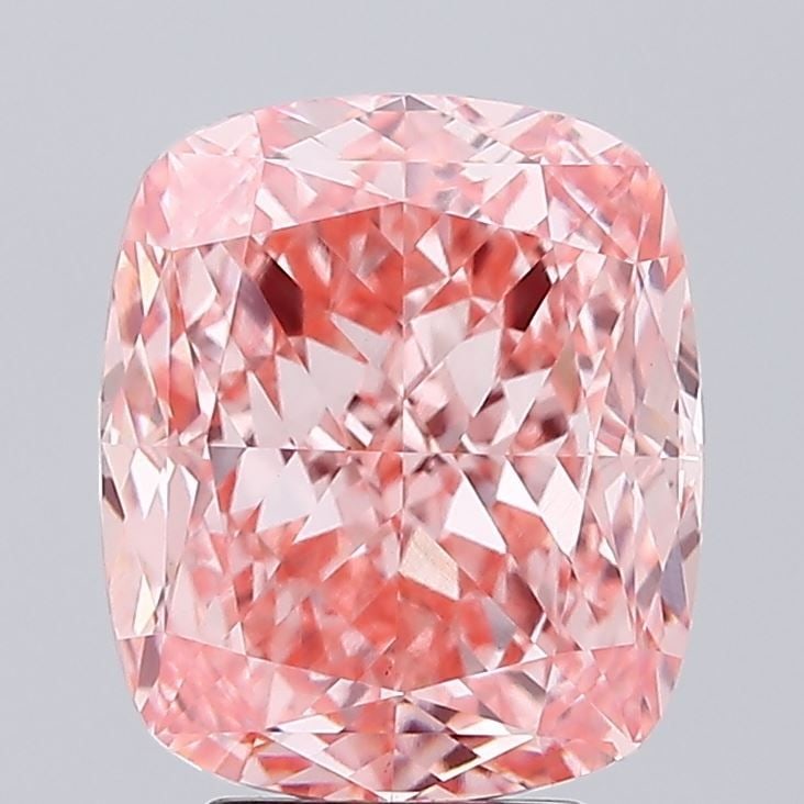 Loose Diamond - CUSHION MODIFIED 4.28ct Fancy Vivid Pink VS1: Loose Diamond - CUSHION MODIFIED 4.28ct Fancy Vivid Pink VS1 Source: This is a real non-mined Diamond that has been grown in a lab Shape: CUSHION MODIFIED Carats: 4.28 Color: Fancy Vivid Pink Certific