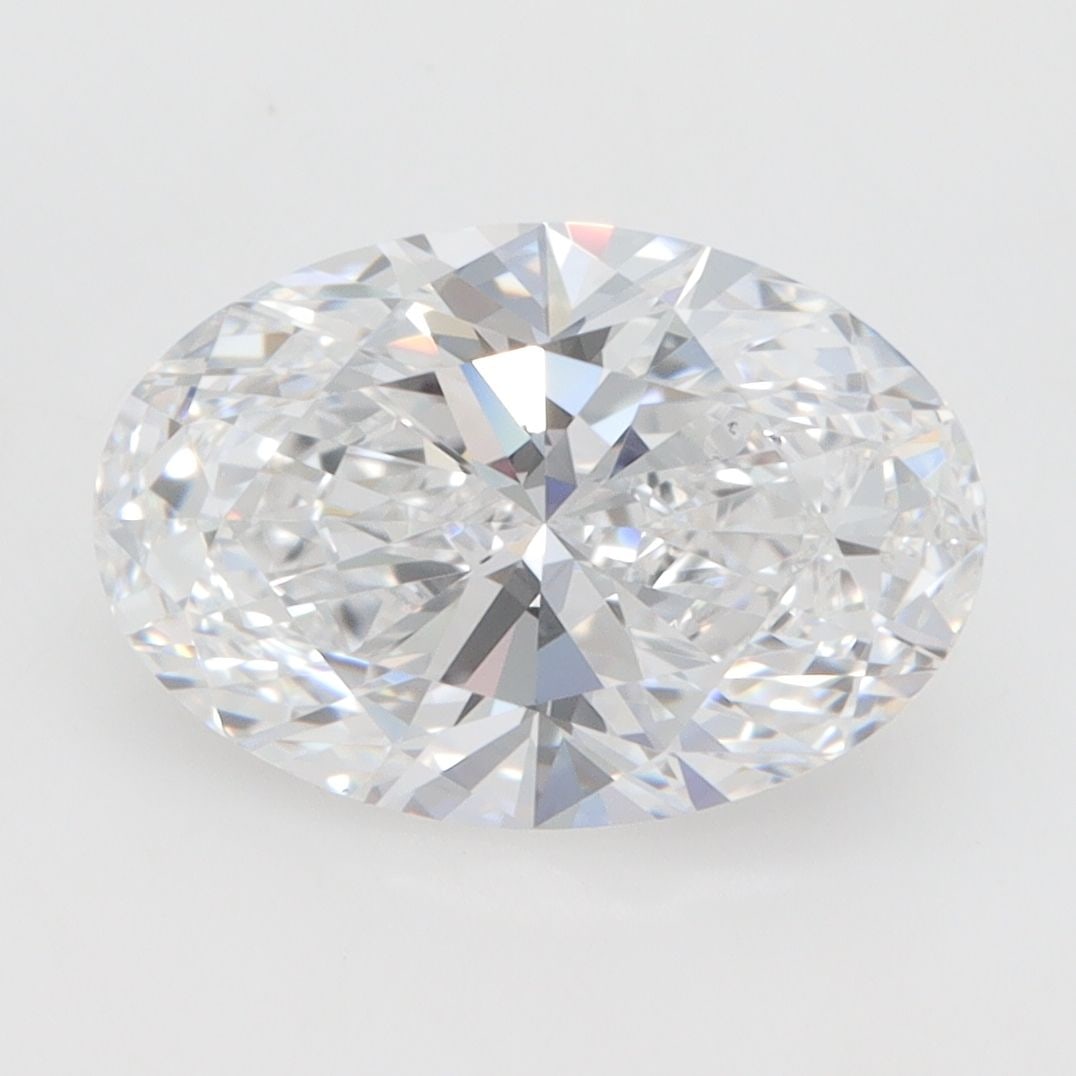 Loose Diamond - OVAL 2.09ct D VVS1: Loose Diamond - OVAL 2.09ct D VVS1 Source: This is a real non-mined Diamond that has been grown in a lab Shape: OVAL Carats: 2.09 Color: D Clarity: VVS1 Certification: GIA Video: