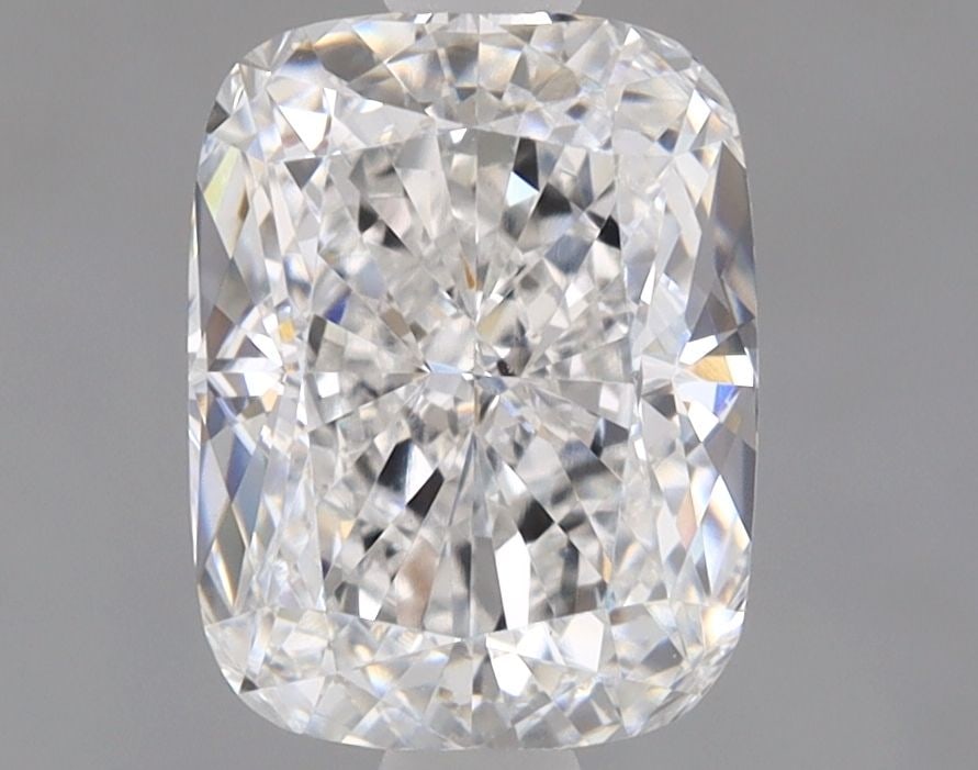 Loose Diamond - CUSHION BRILLIANT 1.57ct E VVS2: Loose Diamond - CUSHION BRILLIANT 1.57ct E VVS2 Source: This is a real non-mined Diamond that has been grown in a lab Shape: CUSHION BRILLIANT Carats: 1.57 Color: E Clarity: VVS2 Certification: IGI Vi