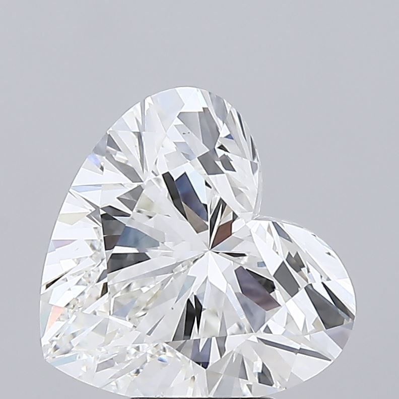 Loose Diamond - HEART 5.57ct F VVS2: Loose Diamond - HEART 5.57ct F VVS2 Source: This is a real non-mined Diamond that has been grown in a lab Shape: HEART Carats: 5.57 Color: F Clarity: VVS2 Certification: IGI Video: Video Link The