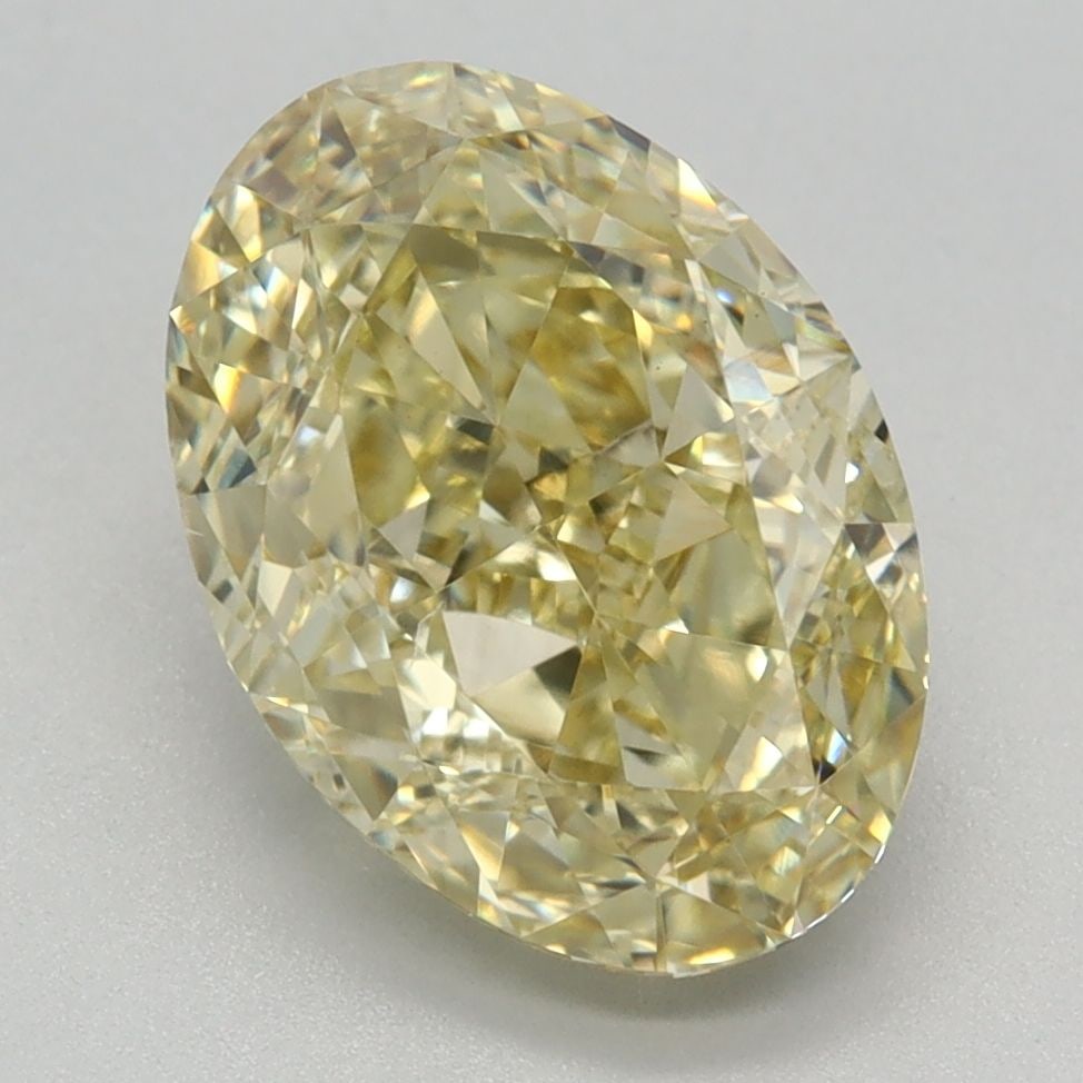 Loose Diamond - OVAL 3.12ct Fancy Intense Yellow VS2: Loose Diamond - OVAL 3.12ct Fancy Intense Yellow VS2 Source: This is a real non-mined Diamond that has been grown in a lab Shape: OVAL Carats: 3.12 Color: Fancy Intense Yellow Certification: IGI Video