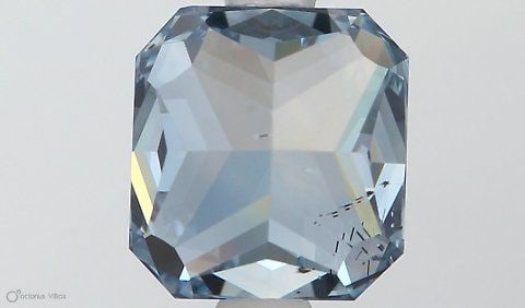Loose Diamond - SQUARE RADIANT 1.76ct Fancy Blue SI1: Loose Diamond - SQUARE RADIANT 1.76ct Fancy Blue SI1 Source: This is a real non-mined Diamond that has been grown in a lab Shape: SQUARE RADIANT Carats: 1.76 Color: Fancy Blue Certification: IGI Video