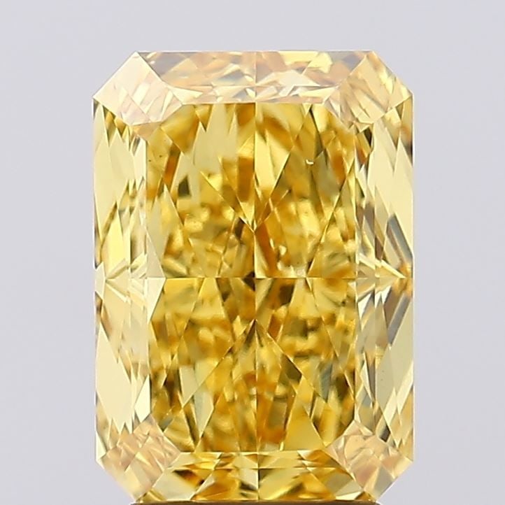 Loose Diamond - RADIANT 3.5ct Fancy Vivid Yellow VS1: Loose Diamond - RADIANT 3.5ct Fancy Vivid Yellow VS1 Source: This is a real non-mined Diamond that has been grown in a lab Shape: RADIANT Carats: 3.5 Color: Fancy Vivid Yellow Certification: IGI Video