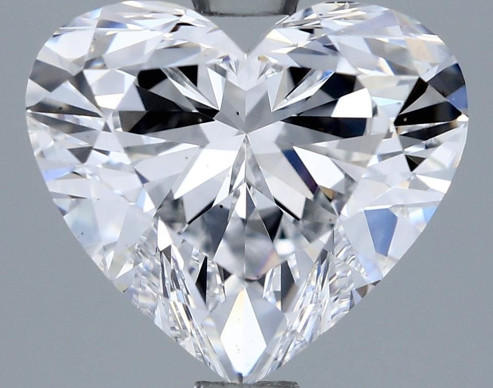 Loose Diamond - HEART 2.58ct D VS1: Loose Diamond - HEART 2.58ct D VS1 Source: This is a real non-mined Diamond that has been grown in a lab Shape: HEART Carats: 2.58 Color: D Clarity: VS1 Certification: HRD Video: