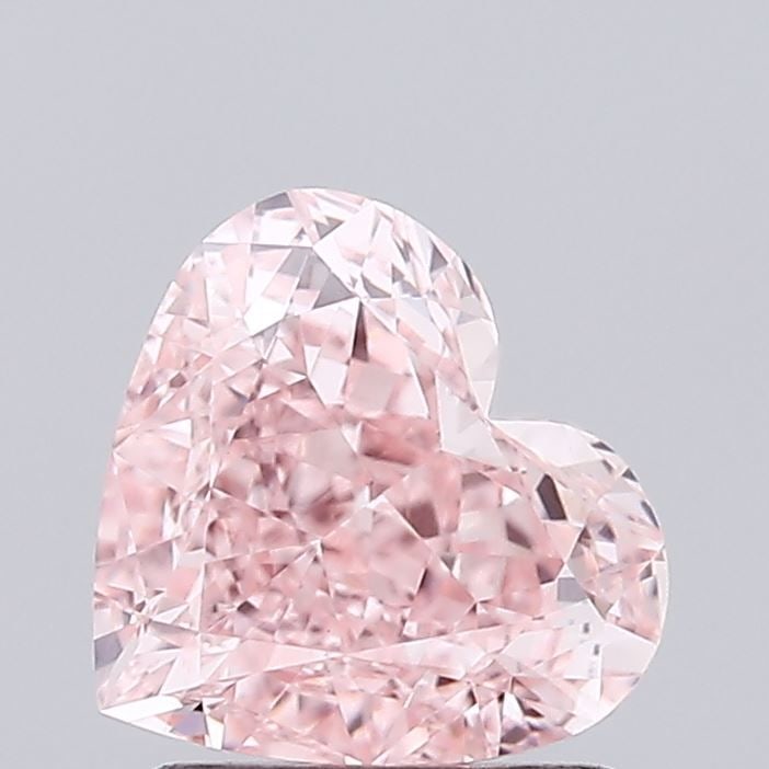 Loose Diamond - HEART 1.62ct Fancy Vivid Pink VVS2: Loose Diamond - HEART 1.62ct Fancy Vivid Pink VVS2 Source: This is a real non-mined Diamond that has been grown in a lab Shape: HEART Carats: 1.62 Color: Fancy Vivid Pink Certification: IGI Video: