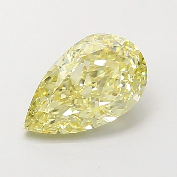 Loose Diamond - PEAR 1.03ct Fancy Light Yellow VVS2: Loose Diamond - PEAR 1.03ct Fancy Light Yellow VVS2 Source: This is a real non-mined Diamond that has been grown in a lab Shape: PEAR Carats: 1.03 Color: Fancy Light Yellow Certification: IGI Video: