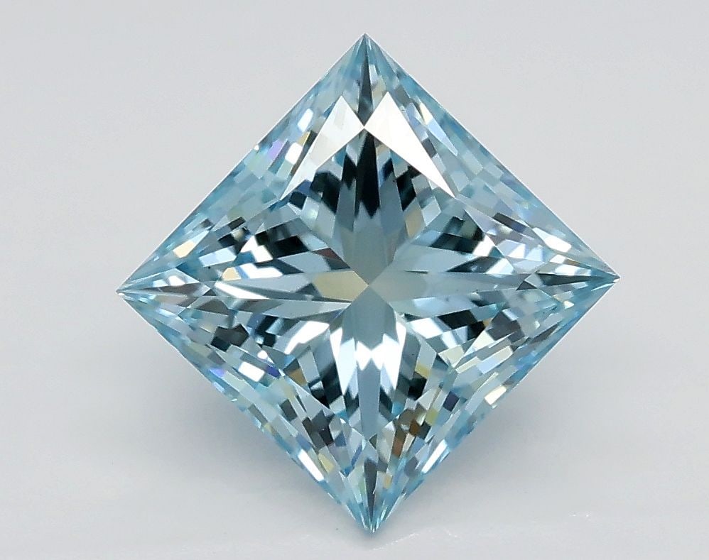 Loose Diamond - PRINCESS 2.01ct Fancy Intense Blue VS1: Loose Diamond - PRINCESS 2.01ct Fancy Intense Blue VS1 Source: This is a real non-mined Diamond that has been grown in a lab Shape: PRINCESS Carats: 2.01 Color: Fancy Intense Blue Certification: IGI