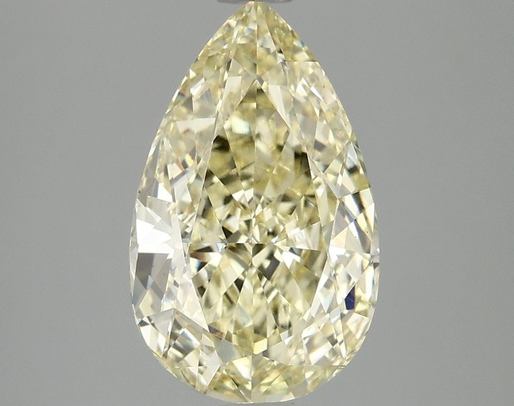 Loose Diamond - PEAR 2.99ct Fancy Intense Yellow VS1: Loose Diamond - PEAR 2.99ct Fancy Intense Yellow VS1 Source: This is a real non-mined Diamond that has been grown in a lab Shape: PEAR Carats: 2.99 Color: Fancy Intense Yellow Certification: IGI Video