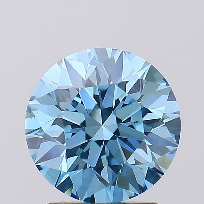 Loose Diamond - ROUND 2.03ct Fancy Vivid Blue VS1 (1 of 1)
