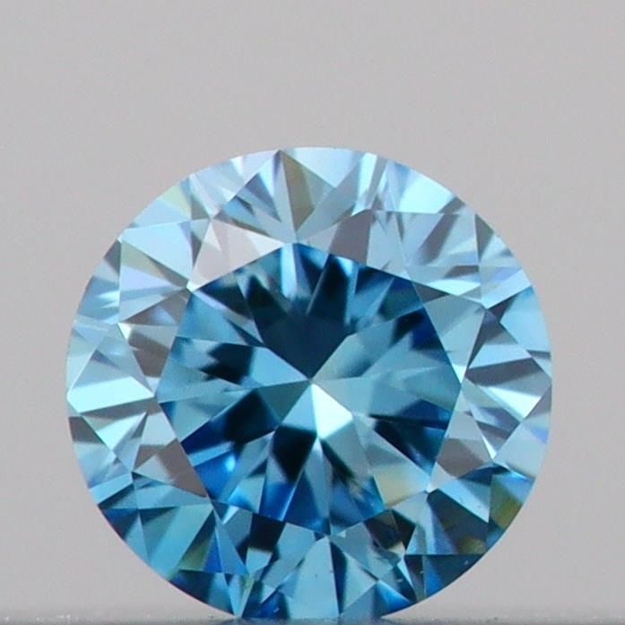 Loose Diamond - ROUND 0.11ct Fancy Vivid Blue VVS2 (1 of 1)