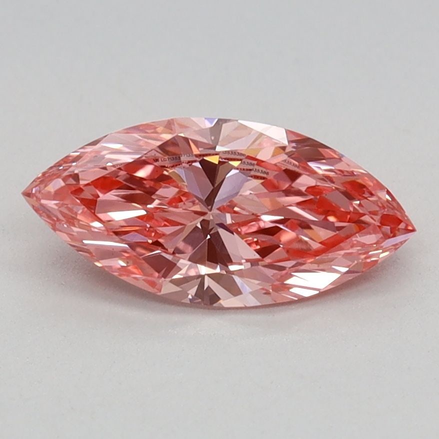 Loose Diamond - MARQUISE 0.67ct Fancy Vivid Pink VS1: Loose Diamond - MARQUISE 0.67ct Fancy Vivid Pink VS1 Source: This is a real non-mined Diamond that has been grown in a lab Shape: MARQUISE Carats: 0.67 Color: Fancy Vivid Pink Certification: IGI Video