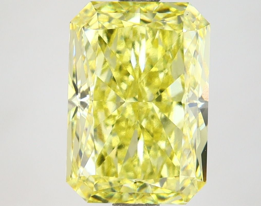 Loose Diamond - RADIANT 3.31ct Fancy Intense Yellow VS2: Loose Diamond - RADIANT 3.31ct Fancy Intense Yellow VS2 Source: This is a real non-mined Diamond that has been grown in a lab Shape: RADIANT Carats: 3.31 Color: Fancy Intense Yellow Certification: IGI
