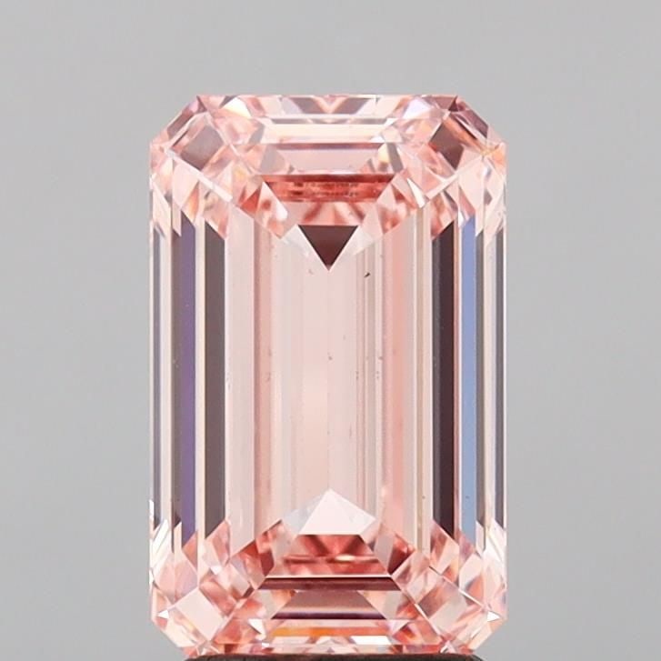 Loose Diamond - EMERALD 3.01ct Fancy Intense Pink VS2: Loose Diamond - EMERALD 3.01ct Fancy Intense Pink VS2 Source: This is a real non-mined Diamond that has been grown in a lab Shape: EMERALD Carats: 3.01 Color: Fancy Intense Pink Certification: IGI Vid