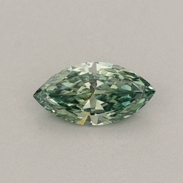 Loose Diamond - MARQUISE 0.24ct Fancy Vivid Green VVS2: Loose Diamond - MARQUISE 0.24ct Fancy Vivid Green VVS2 Source: This is a real non-mined Diamond that has been grown in a lab Shape: MARQUISE Carats: 0.24 Color: Fancy Vivid Green Certification: IGI Vi