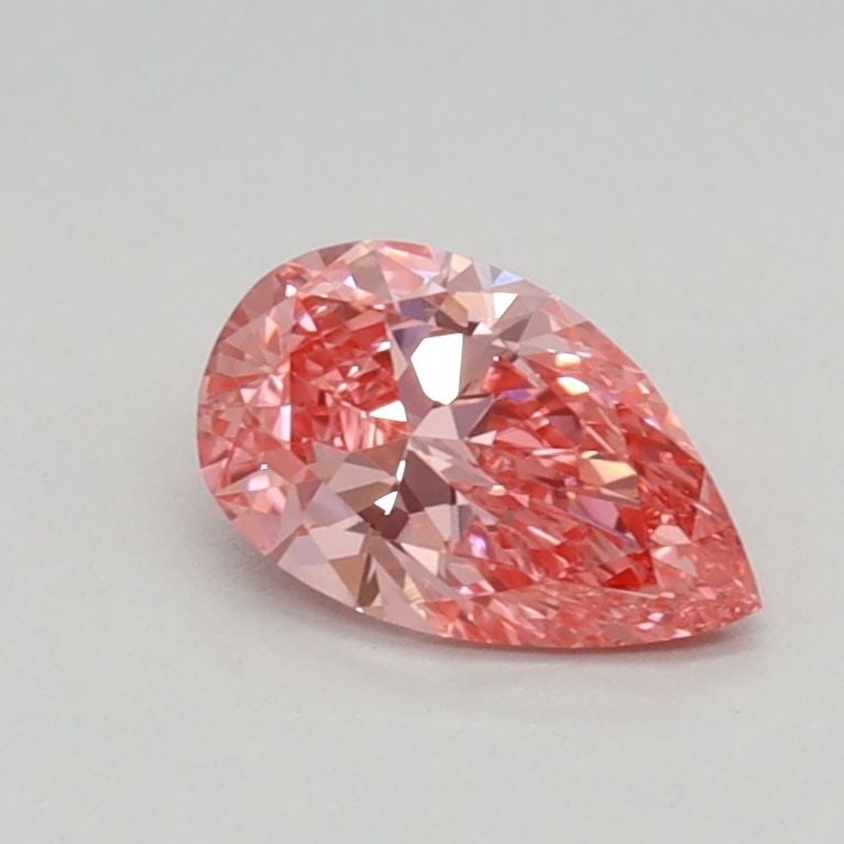 Loose Diamond - PEAR 0.41ct Fancy Vivid Pink VS1: Loose Diamond - PEAR 0.41ct Fancy Vivid Pink VS1 Source: This is a real non-mined Diamond that has been grown in a lab Shape: PEAR Carats: 0.41 Color: Fancy Vivid Pink Certification: IGI Video: